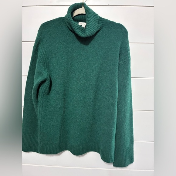 J.crew Turtleneck sweater in Supersoft yarn oversized size small - Picture 12 of 12